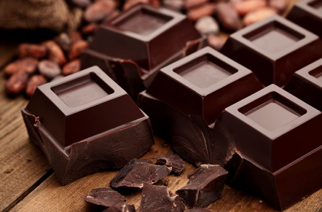 Dark chocolate provides a rich source of flavonoids, powerful antioxidants with anti-inflammatory properties. 